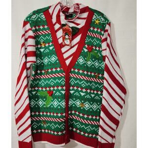 Ugly Christmas sweater men's small NWT